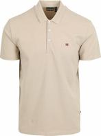 Napapijri Ealis Polo Beige maat 3XL Heren, Verzenden, Beige, Nieuw, Overige maten