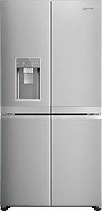 OUTLET BAUKNECHT BQ9IMO1L Amerikaanse koelkast Franse deur, Nieuw, Met vriesvak, 200 liter of meer, Ophalen of Verzenden