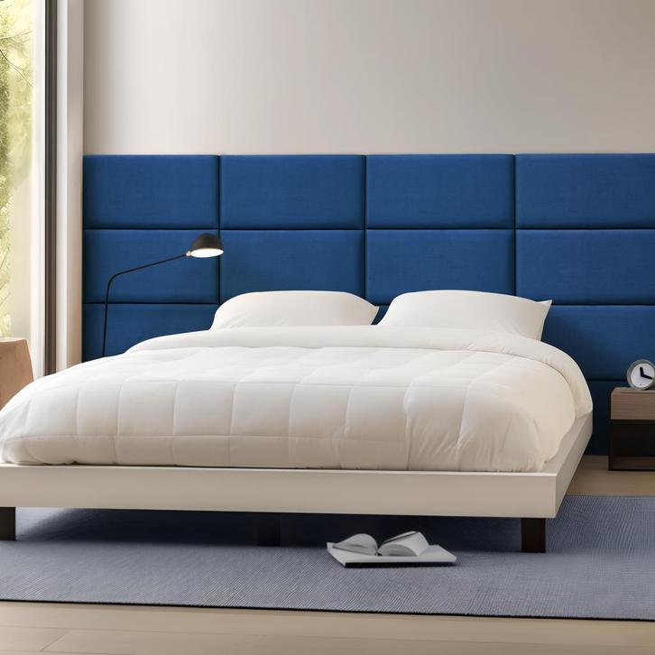 Gestoffeerde wandpanelen Carpino set van 3 fluweel 60x30 cm, Doe-het-zelf en Verbouw, Platen en Panelen, Verzenden