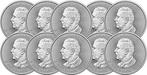 10 troy ounce - Zilver .999 - Maple Leaf 2025 - 311 gram -, Postzegels en Munten, Edelmetalen en Baren