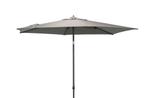 4-Seasons stokparasol Azzurro 300 cm - Charcoal, Tuin en Terras, Verzenden, Nieuw, Stokparasol, Kantelbaar