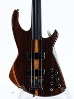 Chris Larkin Reacter B4 Custom Fretless Bass Wenge Santos..., Muziek en Instrumenten, Snaarinstrumenten | Gitaren | Bas, Ophalen of Verzenden