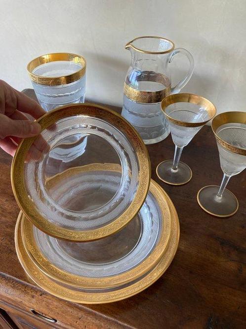 Tafelservies voor 12 (140) - Glas, Antiek en Kunst, Antiek | Meubels | Tafels