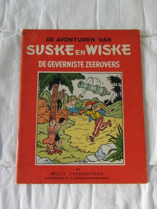 Suske en Wiske RV-33 - De geverniste zeerovers - 1 Album -, Boeken, Stripboeken