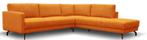 Hoekbank Vleuten - hoekbanken - Cognac, Nieuw, Stof