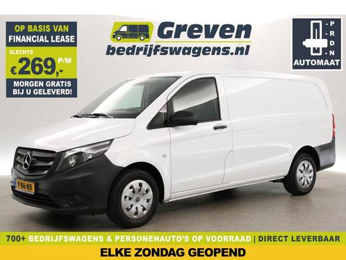 Mercedes-Benz Vito 114 CDI Lang Airco Cruise Navi Trekhaak, Auto's, Bestelauto's, Te koop, Automaat, Financial lease, Diesel, Wit