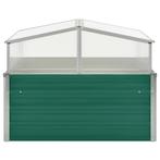 Tuinkas 100x100x77 cm gegalvaniseerd staal groen (Overige), Huis en Inrichting, Verzenden, Nieuw