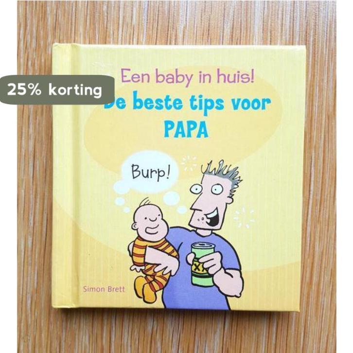 Simon Brett, Een baby in huis, De beste tips voor papa, Boeken, Overige Boeken, Gelezen, Verzenden