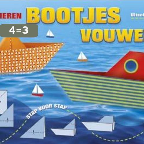 Papieren bootjes vouwen 9789044735161 ZNU, Boeken, Overige Boeken, Gelezen, Verzenden