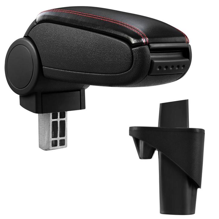 Armsteun Opel Agila A Suzuki Wagon R+ kunstleer zwart rood, Auto diversen, Auto-accessoires, Verzenden