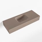 MONDIAZ LEX Smoke vrijhangende solid surface wastafel 80cm., Ophalen of Verzenden, Nieuw, Overige typen