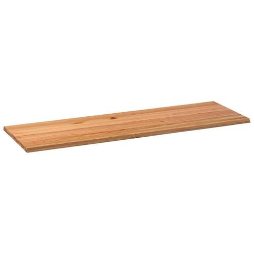 vidaXL Tafelblad rechthoekig 240x80x4,2cm massief eikenhout, Huis en Inrichting, Tafels | Eettafels, Nieuw, Verzenden