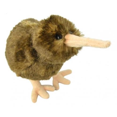 Pluche kiwi vogel knuffel 26 cm   - Knuffel vogels, Kinderen en Baby's, Speelgoed | Knuffels en Pluche, Verzenden
