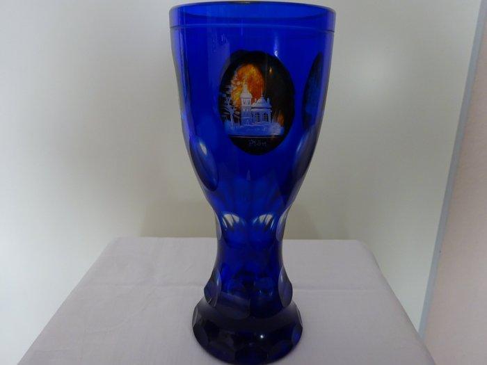 Mok - Glas - Ansichtenbecher, Antiek en Kunst, Antiek | Glas en Kristal