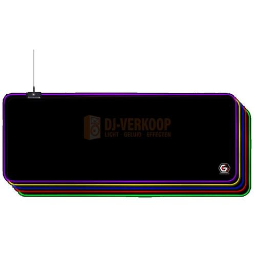 GMB Gaming MP-GAMELED-L - Gaming muismat met LED licht, Spelcomputers en Games, Spelcomputers | Overige Accessoires, Nieuw, Ophalen of Verzenden