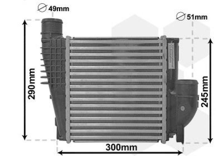 INTERCOOLER VOOR CITROEN BERLINGO 2018- 9675627980, Auto-onderdelen, Airco en Verwarming, Nieuw, Ophalen of Verzenden