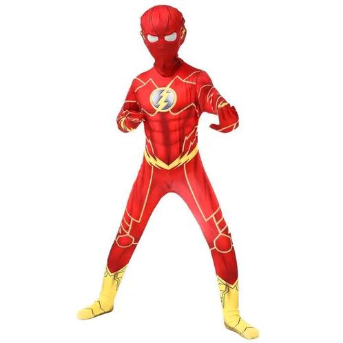The Flash - 104 (3-4 Jaar) - Verkleedkleding, Kinderen en Baby's, Carnavalskleding en Verkleedspullen, Nieuw, Ophalen of Verzenden
