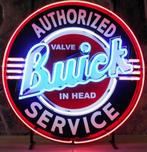 Buick Authorized Service Neon Verlichting - 60 x 60 cm, Ophalen, Gebruikt