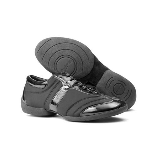 Portdance PD Pietro Premium Zwarte Danssneaker Lakleer en Ly, Sport en Fitness, Ballet, Verzenden
