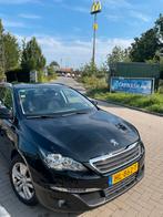 Peugeot 308 1.6 E-hdi 88 KW SW 2015 Zwart, Auto's, Gebruikt, Cabriolet, Zwart, Origineel Nederlands