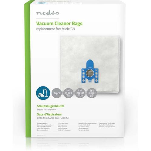 Nedis Stofzuigerzak Miele FJM – DUBG220MIE4 – Synthetisc, Witgoed en Apparatuur, Stofzuigers, Nieuw, Ophalen of Verzenden
