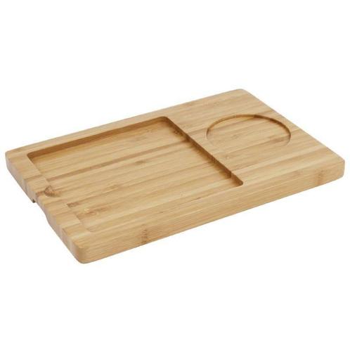 Bamboe serveerplank - 24x16cm, Zakelijke goederen, Horeca | Keukenapparatuur, Nieuw in verpakking, Verzenden