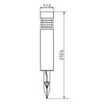 Solar buitenlamp 'Condor' - Set van 2 - Op zonne-energie, Zonne-energie, Kunststof, Verzenden, Minder dan 50 watt