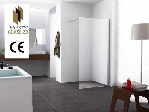 Inloopdouche Safety Glass 10mm NANO 200cm, Doe-het-zelf en Verbouw, Sanitair, Nieuw, Verzenden