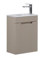 Toiletmeubel Thermis 40 x 22 cm Crème Fonteinmeubel, Doe-het-zelf en Verbouw, Sanitair, Verzenden, Nieuw