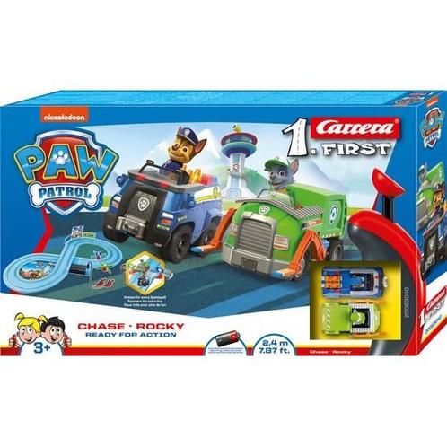 Carrera FIRST PAW PATROL - Ready for Action - Racebaan, Kinderen en Baby's, Speelgoed | Overig, Zo goed als nieuw, Ophalen of Verzenden