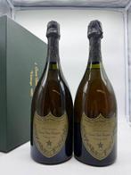 1990 Dom Pérignon - Champagne Brut - 2 Flessen (0.75 liter), Verzamelen, Nieuw