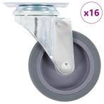 vidaXL 16 st Zwenkwielen 75 mm, Verzenden