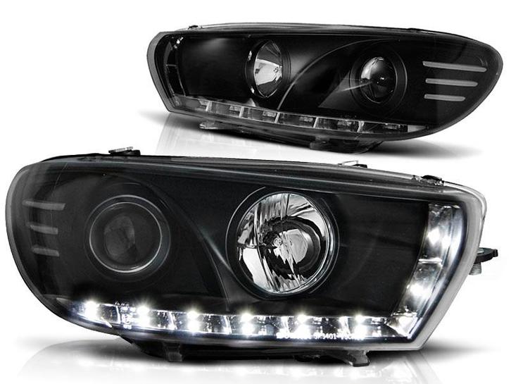Koplampen VW Scirocco lll 08-14 Devil Eyes real DRL LED, Auto-onderdelen, Overige Auto-onderdelen, Ophalen of Verzenden