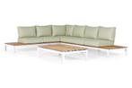 Suns Memphis loungeset 6-zits soft green - Sunproof met wit, Ophalen of Verzenden, Nieuw