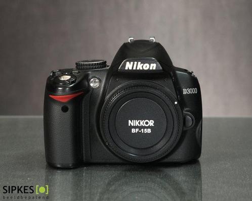 Nikon D3000 body - slechts 2078 clicks - Digitale reflex, Audio, Tv en Foto, Fotocamera's Digitaal