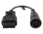 Jaltest (JDC203A) | Mercedes 14-pins OBD1 - 16-pins OBD2 Ver, Auto diversen, Autogereedschap, Verzenden, Nieuw