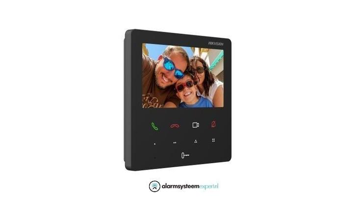 DS-KH6110-WE1 Binnenpost met 4.3 inch scherm PoE/12v WiFi, Audio, Tv en Foto, Videobewaking, Nieuw, Ophalen of Verzenden