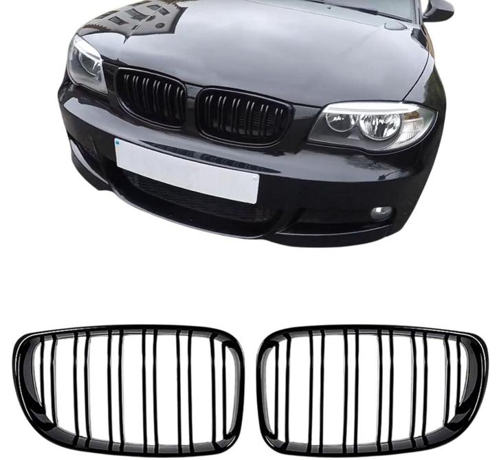 Grillen set | Nieren | BMW | 1-serie E81 / E82 / E87 LCI / E, Auto-onderdelen, Carrosserie en Plaatwerk, Nieuw, BMW, Verzenden
