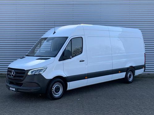 Zakelijke Lease |  Mercedes-Benz Sprinter 314CDI 140PK L3H2, Auto's, Bestelauto's, Lease, Zwart, Automaat, Wit, Mercedes-Benz