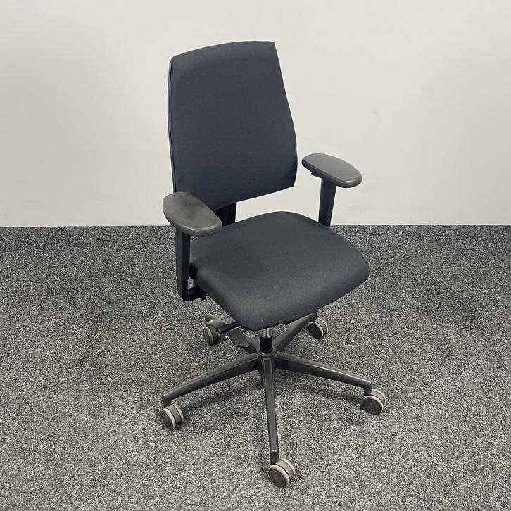 Refurbished Interstuhl Bureaustoel Goal 154G - A, Huis en Inrichting, Bureaustoelen, Bureaustoel, Zwart, Ergonomisch, Ophalen of Verzenden