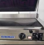 Euromax Medium keramische grill met timer (rib- vlak) -1370R, Verzenden, Nieuw in verpakking