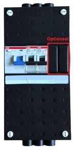 ABB uitbreidingsgroepenkast 1-fase 220x110mm 3 groepen, Nieuw