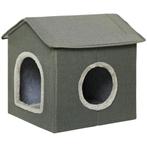 TRUUSK Kattenhol In De Vorm Van Een Huis Met Wasbaar Kussen,, Dieren en Toebehoren, Katten-accessoires, Verzenden, Nieuw