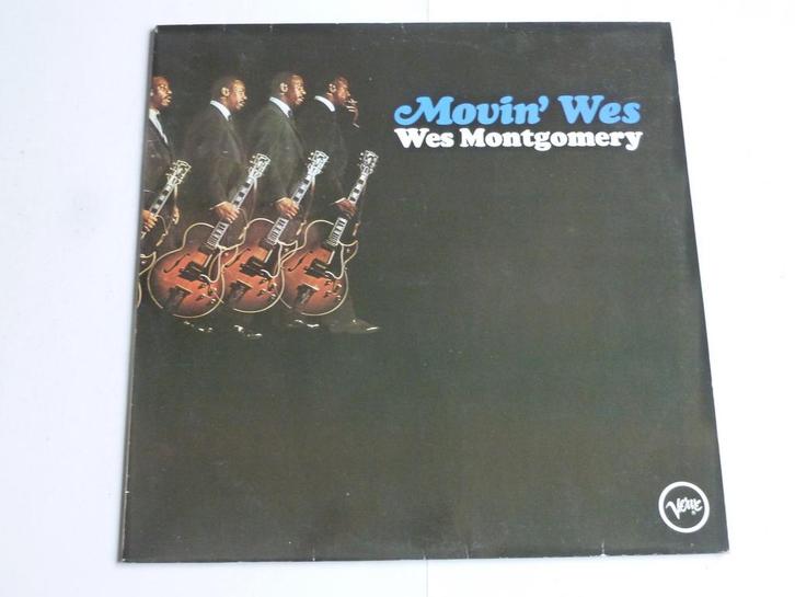 Wes Montgomery - Movin Wes (LP), Cd's en Dvd's, Vinyl | Jazz en Blues, Zo goed als nieuw, Verzenden