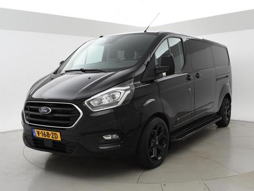 Ford Transit Custom 2.0 TDCI 170 PK AUT. L2H1 DUBBEL CABINE, Auto's, Bestelauto's, Lease, Automaat, Overige kleuren, Financial lease