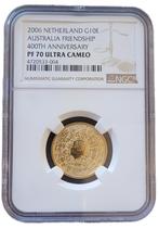 Gouden 10 euro 2006 NGC PF70 Ultra Cameo : Het Australië, Verzenden, Koningin Beatrix, Losse munt, Goud