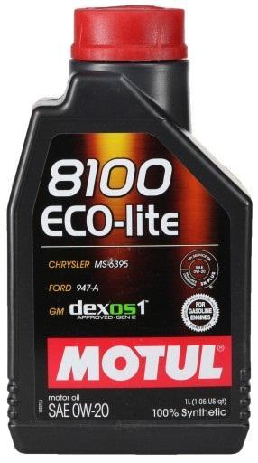Motorolie Motul 8100 0W20 1L, Auto-onderdelen, Motor en Toebehoren, Verzenden