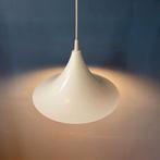 Vintage White Gloss Space Age Witch Hat Pendant Light, Ophalen of Verzenden, Nieuw