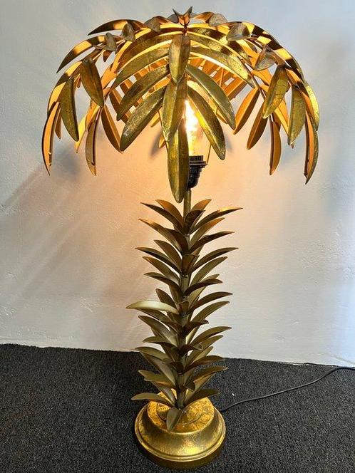 Tafellamp - Metaal - Palmboom lamp goud 73cm H, Huis en Inrichting, Overige Huis en Inrichting