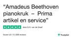 Amadeus Beethovenbank Klassiek B (velours zitting), Muziek en Instrumenten, Piano's, Nieuw